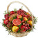 fruit basket with Pomegranates. Sumy