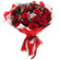 red roses with babys breath. Sumy