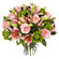 pink roses and lilies. Sumy